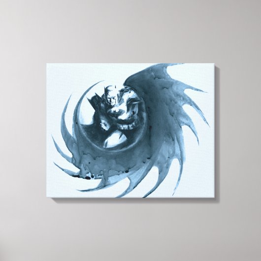 Coffee Batman Canvas Afdruk (Voorkant)