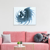 Coffee Batman Canvas Afdruk (Insitu (Woonkamer))