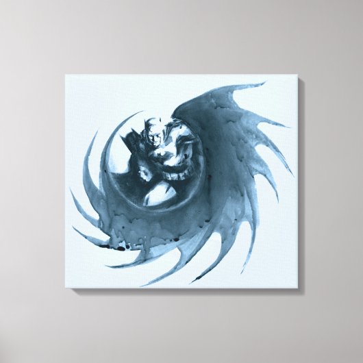 Coffee Batman Canvas Afdruk (Voorkant)