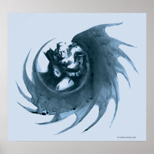 Coffee Batman Poster