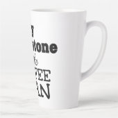 Coffee Bean Birthstone Latte Mug (Droite)