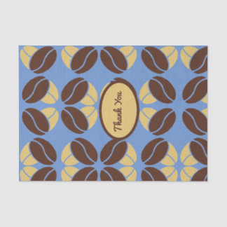 Coffee Bean Delight Tissue Paper Wrapper Pack Tissuepapier