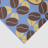 Coffee Bean Delight Tissue Paper Wrapper Pack Tissuepapier (Detail)