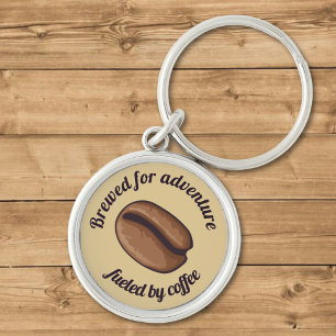 Coffee Bean Icon Sleutelhanger