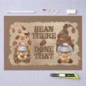 Coffee Bean Latte Gnomes Decoupage Tissuepapier (Craft)