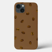 Coffee Bean Pattern Case-Mate iPhone Case (Achterkant)