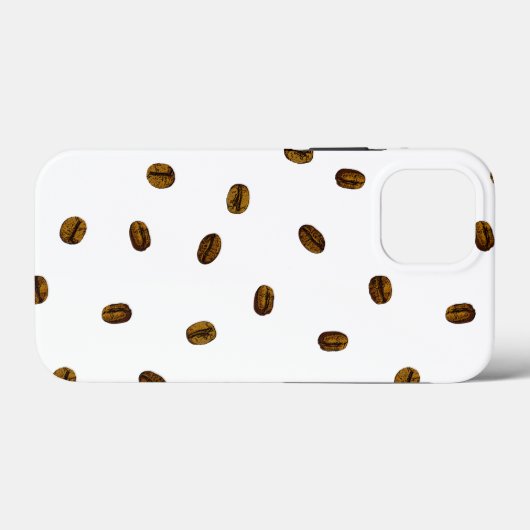 Coffee Bean Pattern Case-Mate iPhone Case (Achterkant (horizontaal))