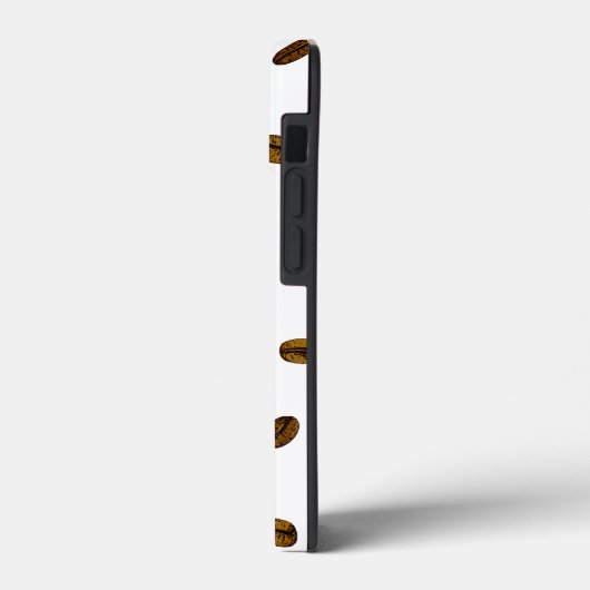 Coffee Bean Pattern Case-Mate iPhone Case (Achterkant / Links)