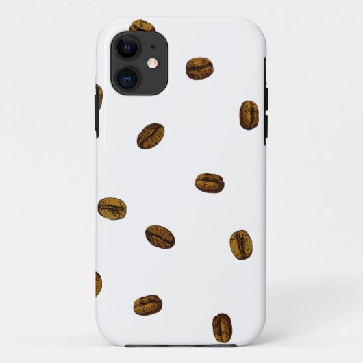 Coffee Bean Pattern Case-Mate iPhone Case (Achterkant)