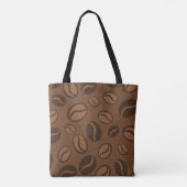 Coffee Bean Pattern Draagtas (Achterkant)