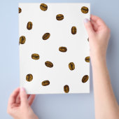 Coffee Bean Pattern Flyer (Hand)
