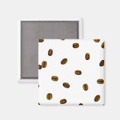 Coffee Bean Pattern Magneet (Voorkant / Achterkant)