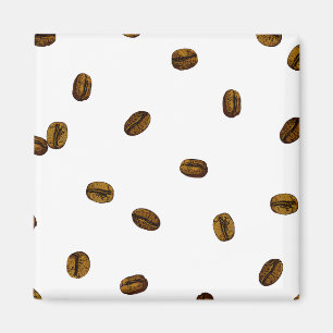 Coffee Bean Pattern Magneet