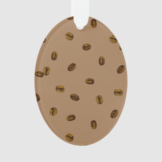 Coffee Bean Pattern Ornament (voorkant)
