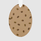 Coffee Bean Pattern Ornament (achterkant)