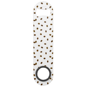 Coffee Bean Pattern Speed Flessenopener