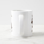 Coffee Bean Spirit Animal Jumbo Mok (Achterkant)