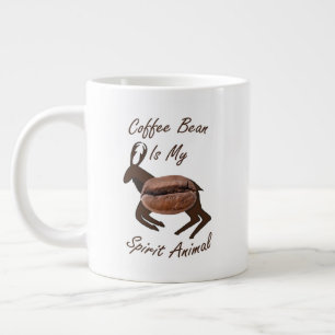 Coffee Bean Spirit Animal Jumbo Mok
