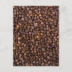 Coffee beans. briefkaart