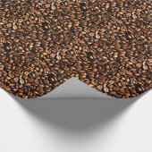 Coffee beans cadeaupapier (Hoek)