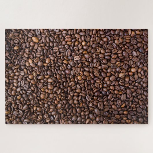 Coffee Beans Jigzaag Puzzle Legpuzzel (Horizontaal)