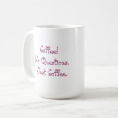 Coffee! beker koffiemok (Voorkant links)