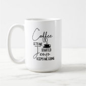 Coffee Bible Life Citation Mug (Gauche)