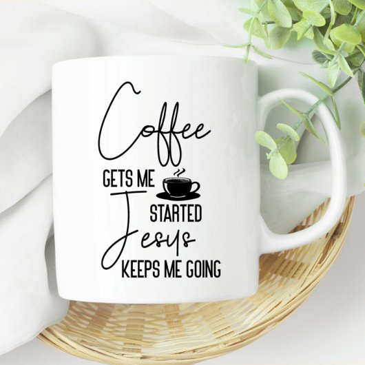 Coffee Bible Life Quote Mok