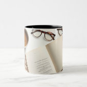 Coffee & Books Mug - Cozy Reading Lover Gift (Centre)
