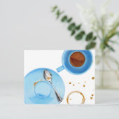 Coffee Break Briefkaart (Staand voorkant)