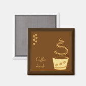 Coffee Break - Business Magnet Design (Recto/Verso)