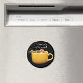 Coffee Break Chipmunk Magnet (In Situ (Lave-vaisselle))