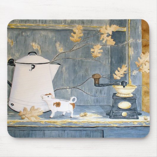 Coffee Break Mousepad Muismat (Voorkant)