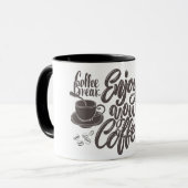 coffee break mug design mok (Voorkant links)