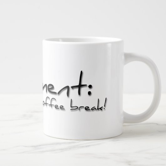 Coffee Break Retirement Coffre Mug 2 (Droite)