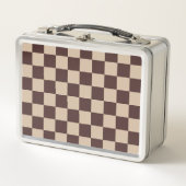 Coffee Brown Checkerboard (Voorkant)