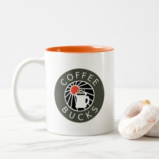 Coffee Bucks Mug (Avec donut)