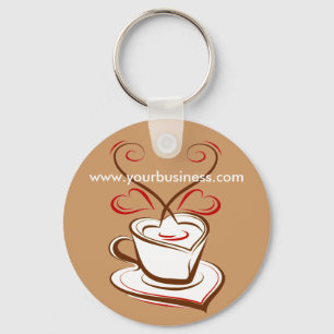Coffee Business Promotion adverteren sleutelhanger