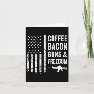 Coffee Bycon Pistolen en vrijheid - BBQ Grill Funn Kaart
