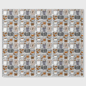 Coffee Cadeaupapier (Vlak)