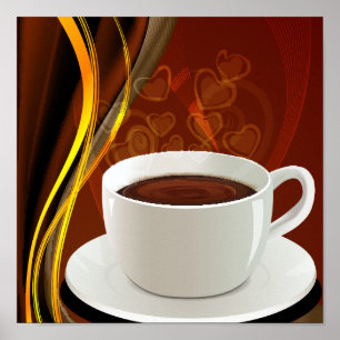 Coffee Cafe Art Poster