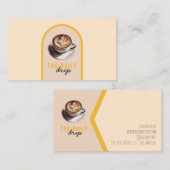 Coffee Cafe Visitekaartje (Voorkant / Achterkant)