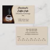 Coffee Cafe Visitekaartje (Voorkant / Achterkant)