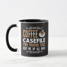 Coffee Casefiles Twee dingen houden me op recherch