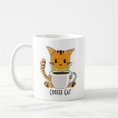 Coffee Cat Mug (Gauche)