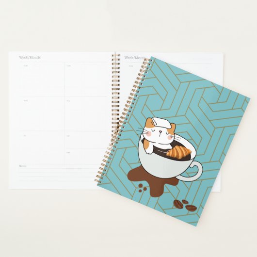 Coffee Cat Spa Planner (Display)
