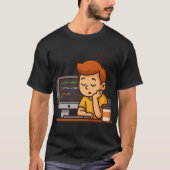 Coffee Check – Funny Programmer T-Shirt (Devant)