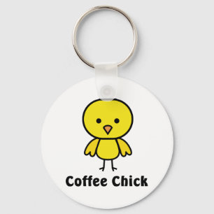 Coffee Chick Sleutelhanger