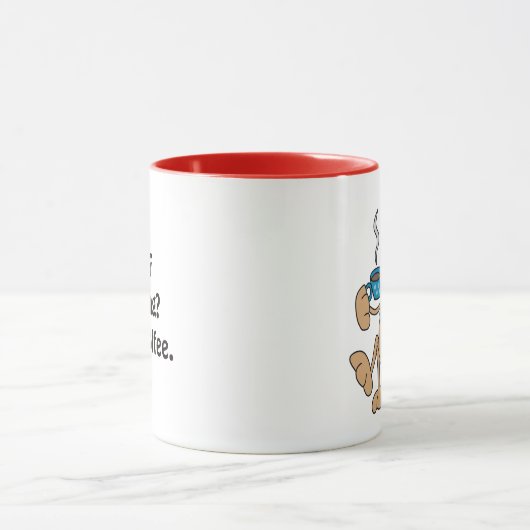 Coffee Chien 11 oz Combo Mug (Centre)