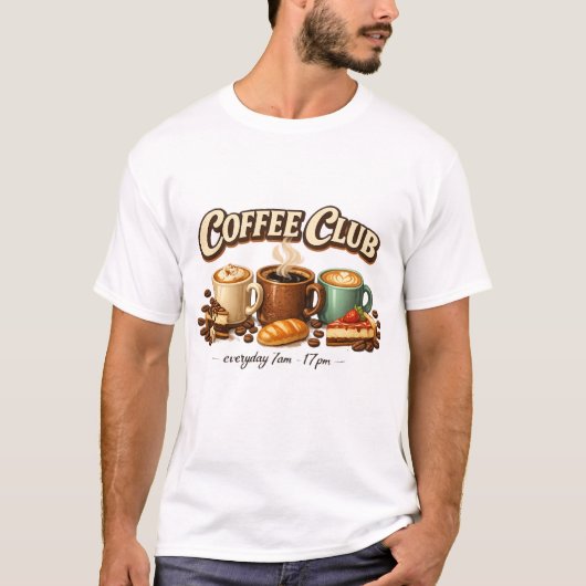 Coffee Club T-shirt (Devant)
